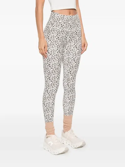 Varley Move Leopard-print Leggings In Black