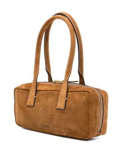 Staud The Dude Suede Zip-top Tote Bag