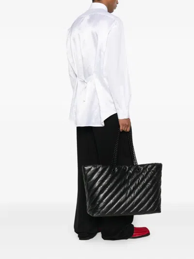 Moschino Printed Cuff Shirt With Unique In White