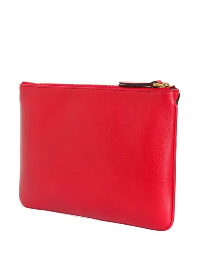 Valentino Leather Viva Superstar Keyring Case
