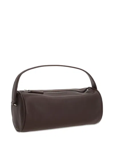 The Row Round 90s Leather Tote Bag