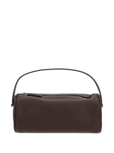 The Row Round 90s Leather Tote Bag