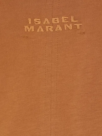 Isabel Marant Zelitos Layered Crewneck T-shirt In Brown
