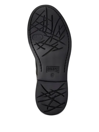 Camper Dea Lace-up Leather Shoes In Animal Print