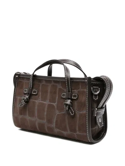 Gianni Chiarini Small Marcella Joy Crocodile-embossed Top-handle Shoulder Bag