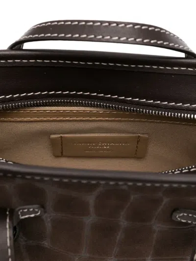 Gianni Chiarini Small Marcella Joy Crocodile-embossed Top-handle Shoulder Bag