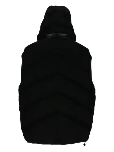 Tom Ford Hooded Padded Gilet In Black