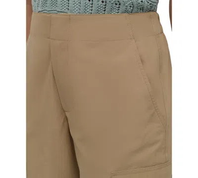Dkny Jeans Women's High Rise Straight Leg Cargo Pants