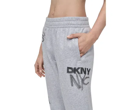 Dkny Sport Women's Graffiti Logo Cotton-blend Joggers
