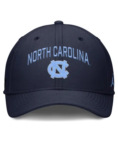 Jordan Men's Navy North Carolina Tar Heels 2025 On-field Rise Performance Flex Hat