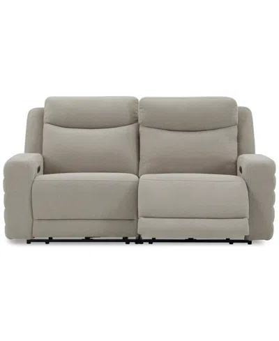 Macy's Kristyan 2-pc. Fabric Sofa With 2 Power Motion Chairs, Exclusively At