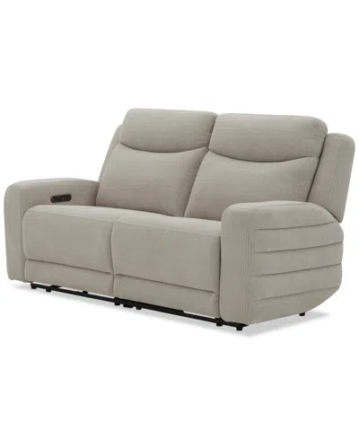 Macy's Kristyan 2-pc. Fabric Sofa With 2 Power Motion Chairs, Exclusively At
