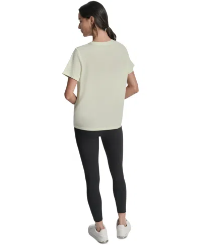 Dkny Sport Women's Medallion Logo Crewneck T-shirt