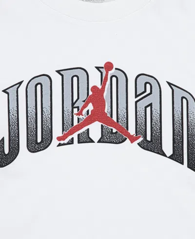 Jordan Toddler And Little Boys Global Arch T-shirt In White