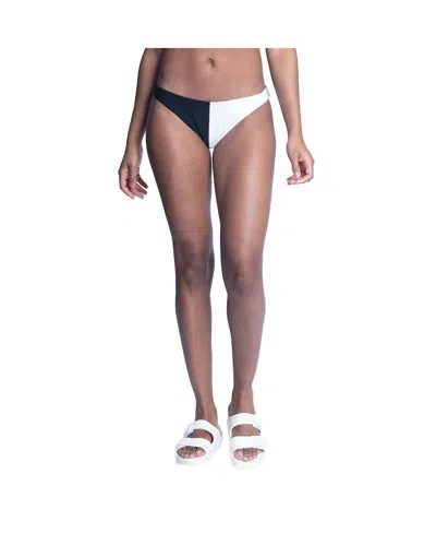 G-iii 4her By Carl Banks Women's Navy/white Dallas Cowboys Brief Game Bikini Bottom