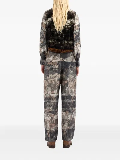 Pierre-louis Mascia Patchwork Waistcoat In Multi