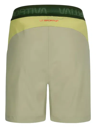 La Sportiva Guard Colourblock Waistband Shorts In Green
