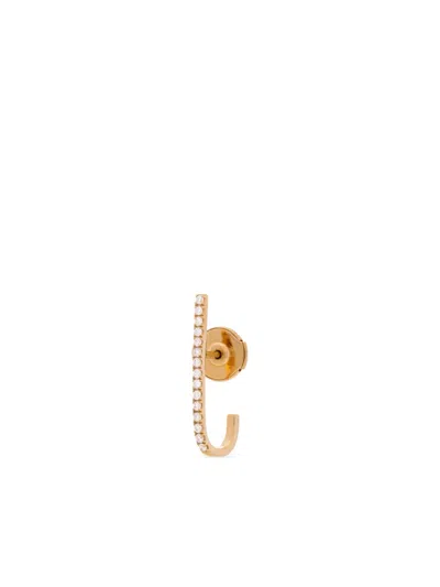The Drays 18k Yellow Gold Mini Barre Diamond Earring
