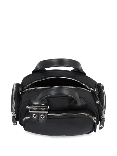 Ganni Mini Polochon Buckle-detail Top-zip Tote Bag