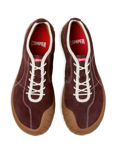 Camper Peu Path Lace-up Suede Sneakers