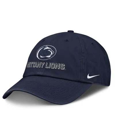 Nike Men's Navy Penn State Nittany Lions 2025 On-field Club Adjustable Hat