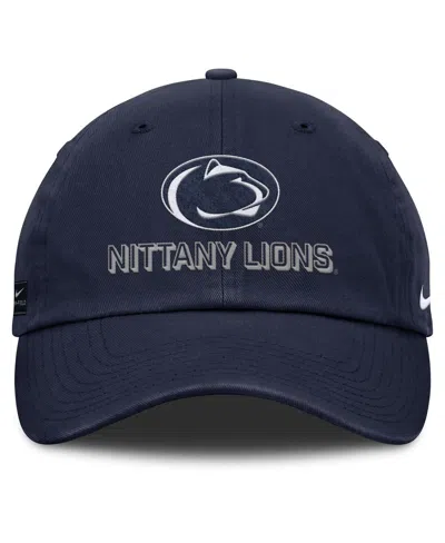 Nike Men's Navy Penn State Nittany Lions 2025 On-field Club Adjustable Hat