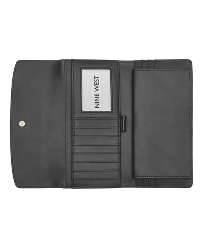 Nine West Mary Checksec Zipper Wallet