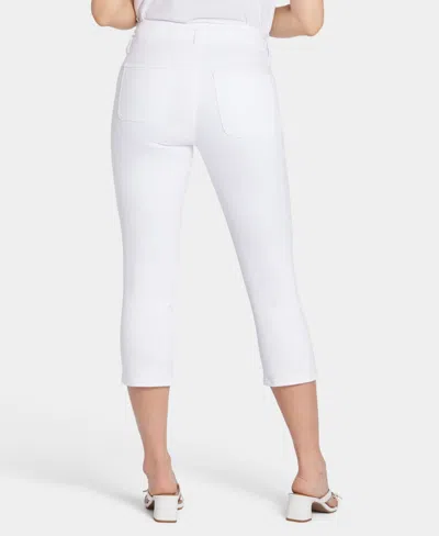 Nydj Petite Ami Skinny Capri Jeans In White