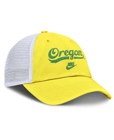 Nike Men's Yellow Oregon Ducks Club Legacy Adjustable Trucker Hat