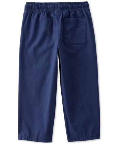 Carter's Toddler Drawstring Pull-on Pants In Blue