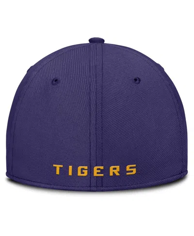 Nike Men's Purple Lsu Tigers 2025 On-field Rise Performance Flex Hat
