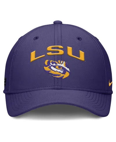 Nike Men's Purple Lsu Tigers 2025 On-field Rise Performance Flex Hat
