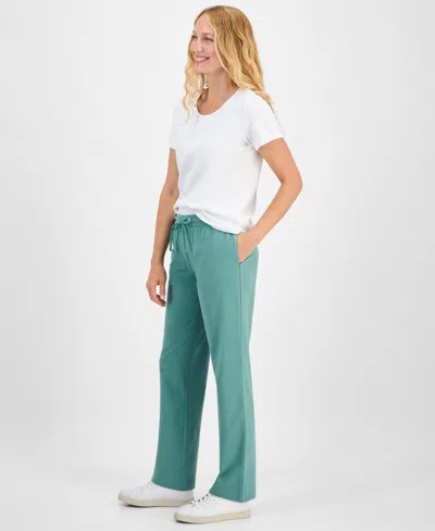 Style & Co Women's Mid-rise Drawstring-waist Sweatpants, Regular & Petite, Created For Macy's