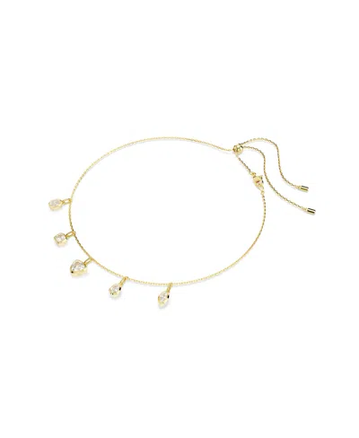 Swarovski Imber Mixed Cuts White Gold-tone Plated Necklace