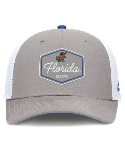 Nike Men's Gray Florida Gators Rise Legacy Adjustable Trucker Hat