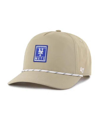 47 Brand Men's Khaki New York Mets Cozumel Hitch Adjustable Hat