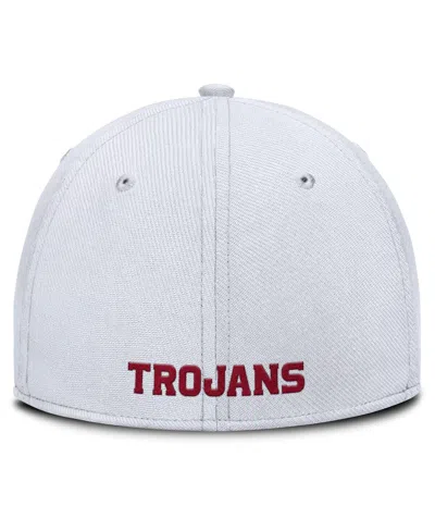 Nike Men's White Usc Trojans 2025 On-field Rise Performance Flex Hat