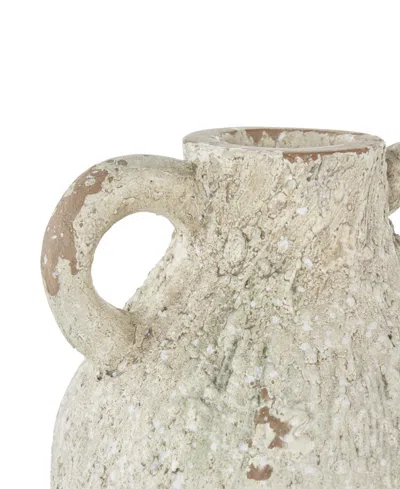 Rosemary Lane Magnesium Oxide 15" Contemporary Vase