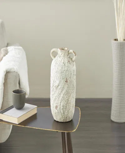 Rosemary Lane Magnesium Oxide 15" Contemporary Vase