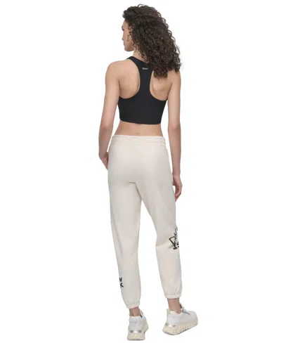 Dkny Sport Women's Graffiti Logo Cotton-blend Joggers