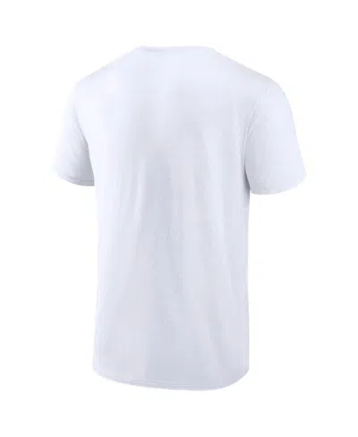 Fanatics Men's White Oklahoma City Thunder 2025 Nba Finals Champions Caricature Full Court T-shirt In White