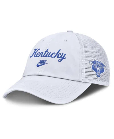 Nike Men's White Kentucky Wildcats Club Legacy Adjustable Trucker Hat