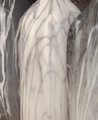 Rosemary Lane Ceramic Contemporary Vase, Set Of 3