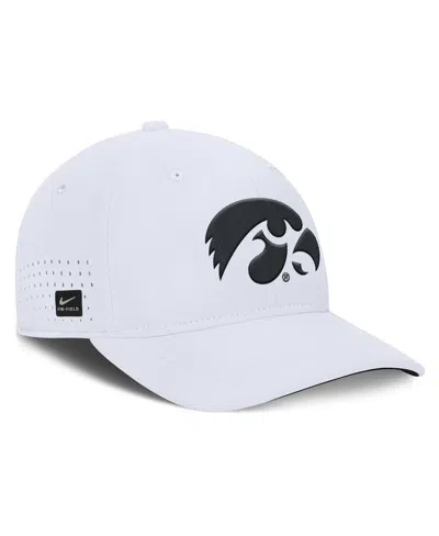 Nike Men's White Iowa Hawkeyes 2025 On-field Gameday Performance Flex Hat