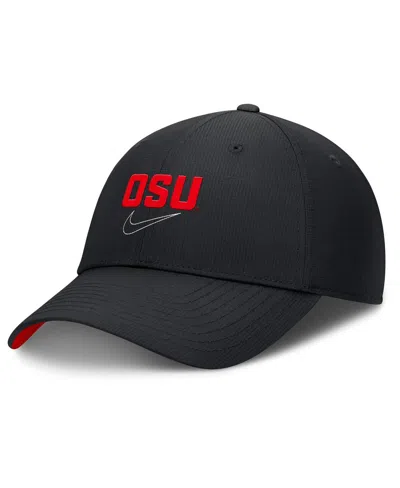Nike Men's Black Ohio State Buckeyes Club Prep Performance Adjustable Hat