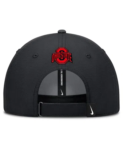 Nike Men's Black Ohio State Buckeyes Club Prep Performance Adjustable Hat