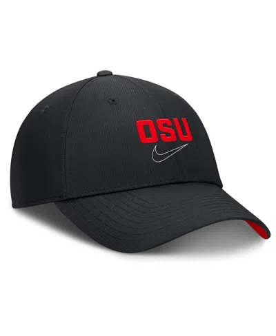 Nike Men's Black Ohio State Buckeyes Club Prep Performance Adjustable Hat