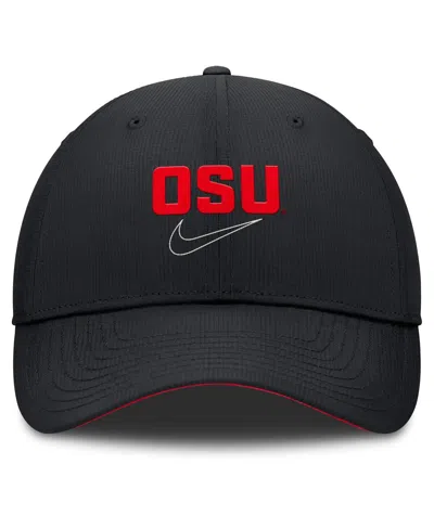 Nike Men's Black Ohio State Buckeyes Club Prep Performance Adjustable Hat