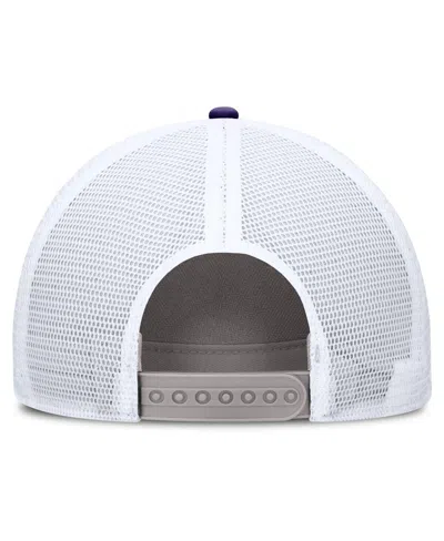 Nike Men's Gray Lsu Tigers Rise Legacy Adjustable Trucker Hat