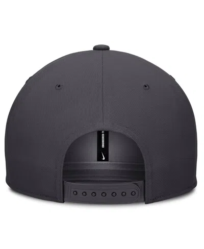 Nike Men's Anthracite New York Yankees Statement Pro Snapback Hat
